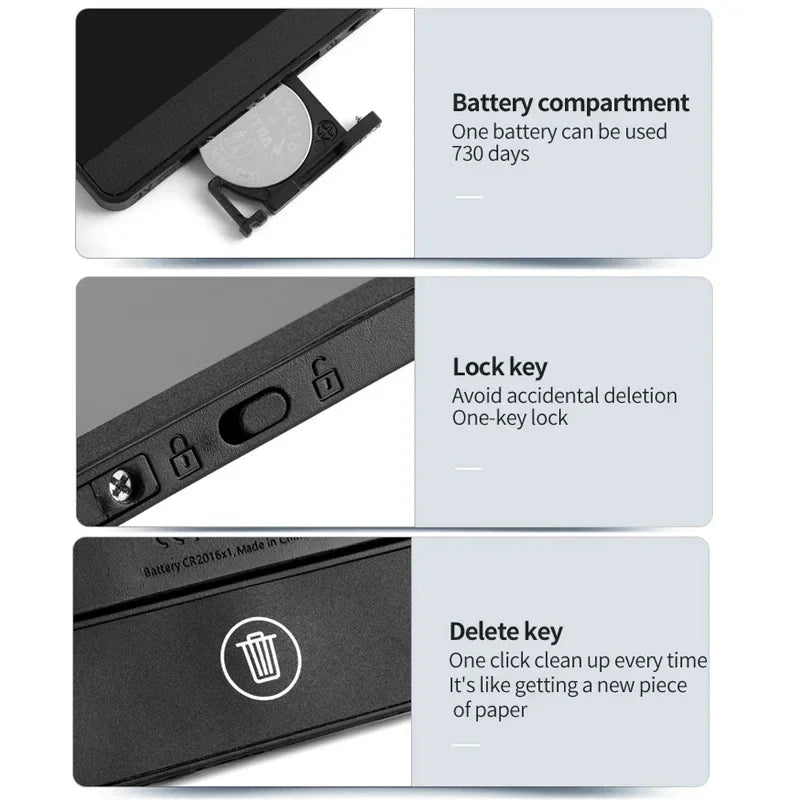 LCD Skrivetablet